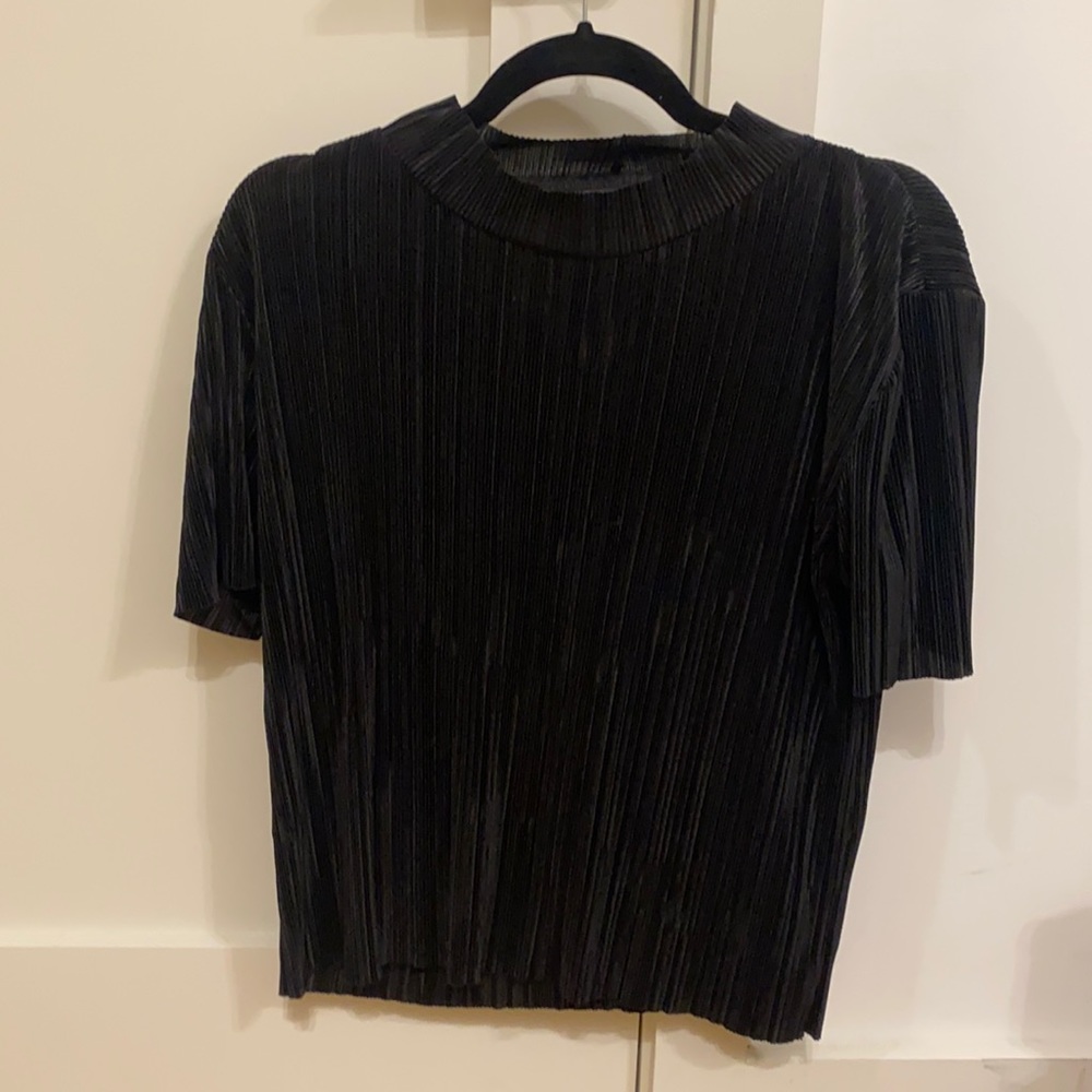Black Slinky Top